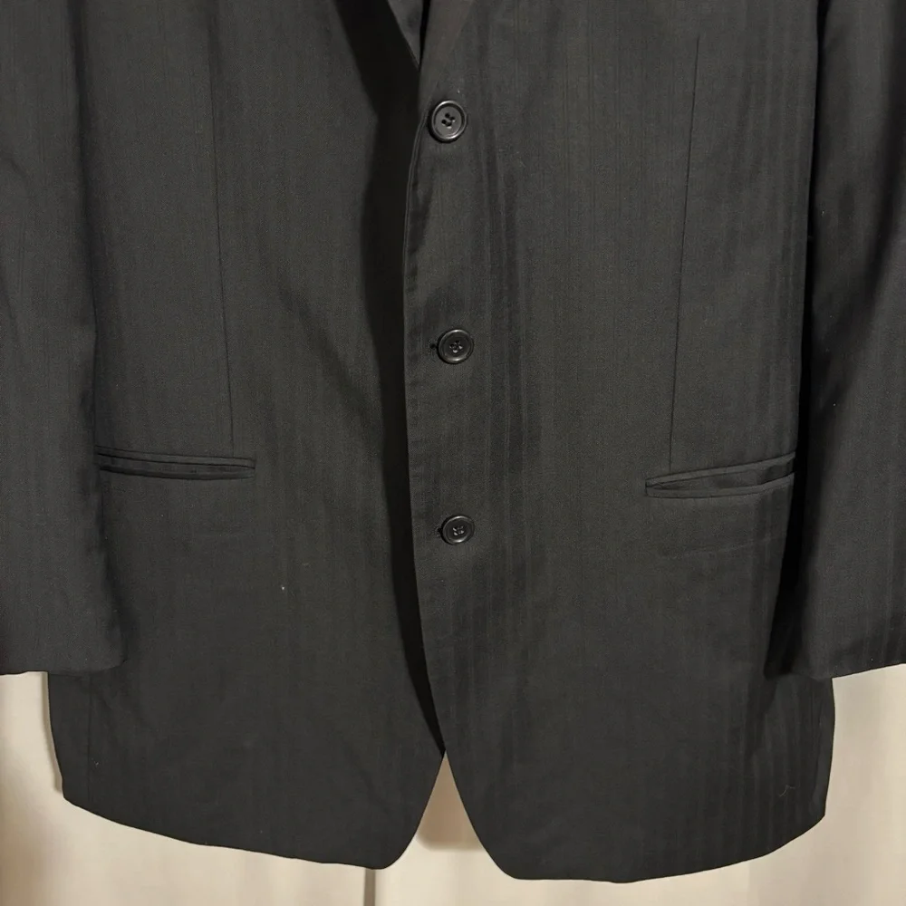 Michael Kors Wool Men’s Black Blazer Classic Business Suit Jacket Coat no size